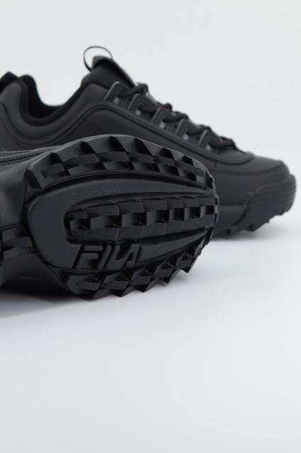 FILA DISRUPTOR LOW en color NEGRO  (4)