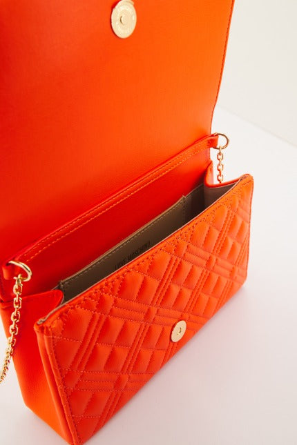 LOVE MOSCHINO JCPPG BORSA QUILTED en color NARANJA  (3)