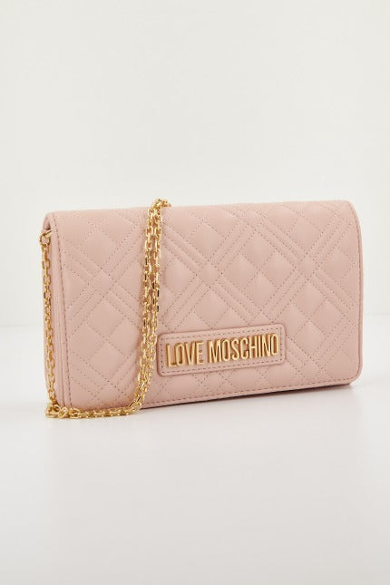 LOVE MOSCHINO JCPPG BORSA QUILTED en color ROSA  (1)