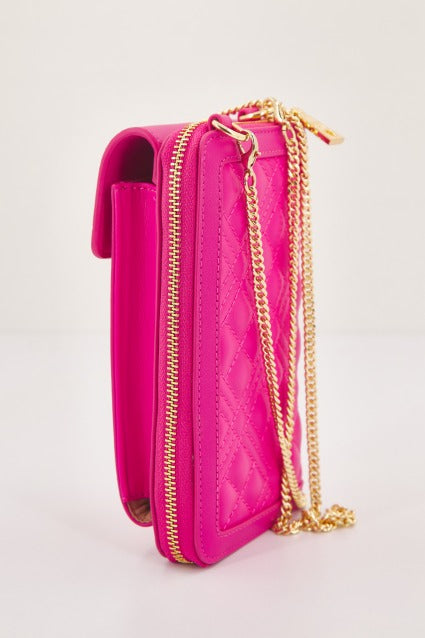 LOVE MOSCHINO JCPPG PORTAFOGLIO QUILTED en color ROSA  (2)
