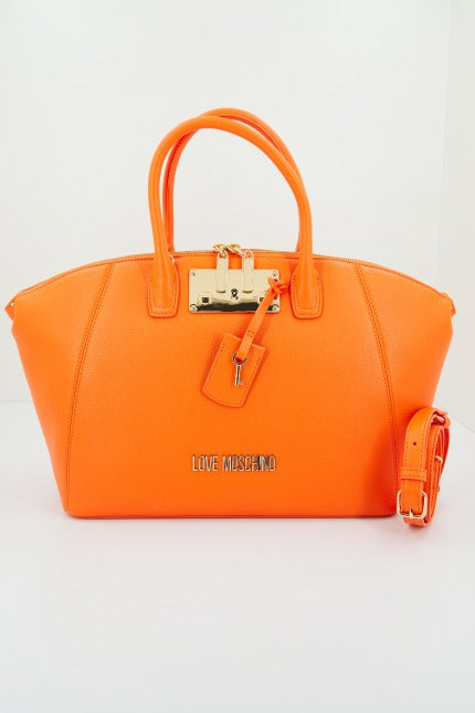 LOVE MOSCHINO JCPPG BORSA PU en color NARANJA  (1)