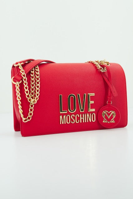 LOVE MOSCHINO JCPPG BORSA PU en color ROJO  (1)