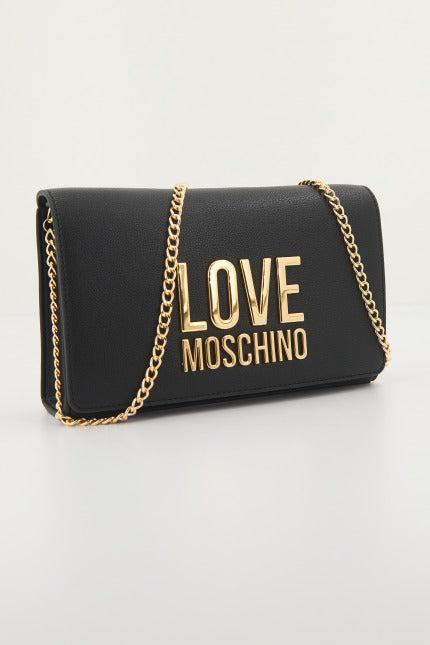 LOVE MOSCHINO JCPPG BORSA PU en color NEGRO  (1)