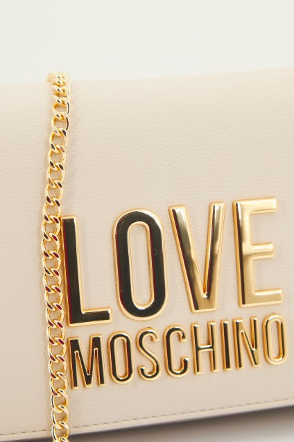 LOVE MOSCHINO JCPPG BORSA PU en color BEIS  (4)