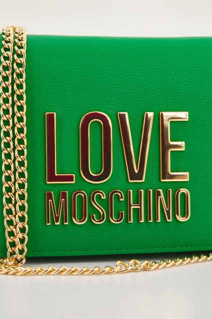 LOVE MOSCHINO JCPPG BORSA PU en color VERDE  (4)