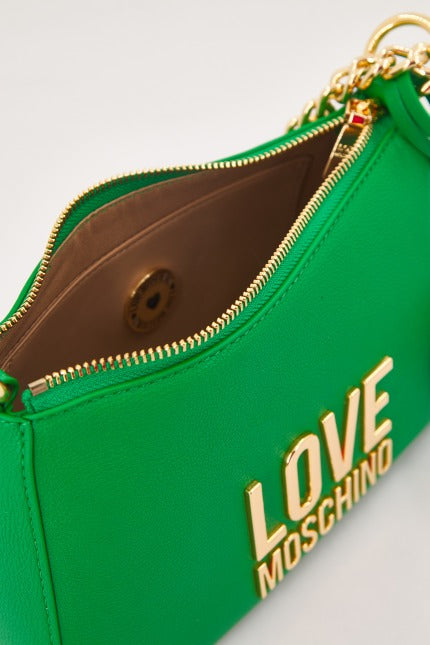 LOVE MOSCHINO JCPPG BORSA PU en color VERDE  (3)