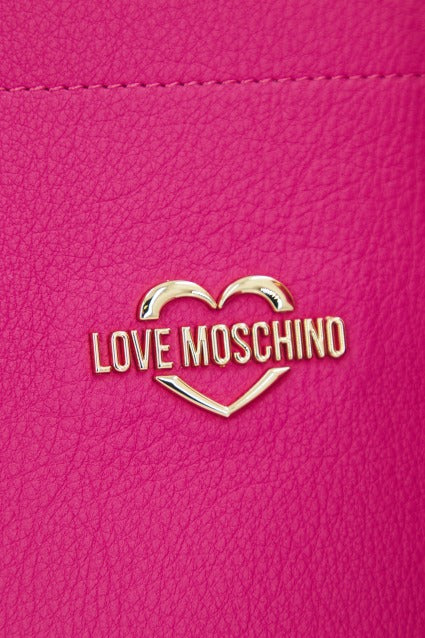 LOVE MOSCHINO JCPPG BORSA PU en color ROSA  (4)