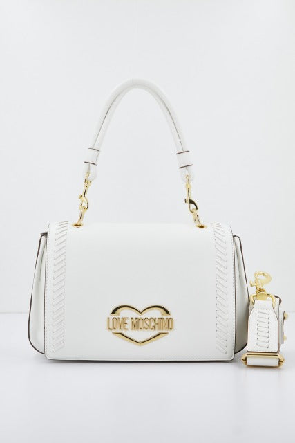 LOVE MOSCHINO JCPPG BORSA PU en color BLANCO  (1)