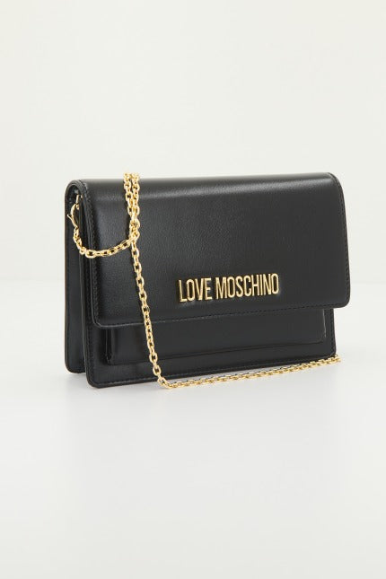 LOVE MOSCHINO JCPPG BORSA PU en color NEGRO  (2)