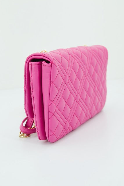 LOVE MOSCHINO JCPPG BORSA QUILTED en color ROSA  (2)