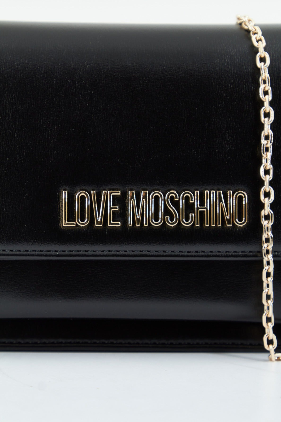 LOVE MOSCHINO  BORSA PU en color NEGRO  (4)