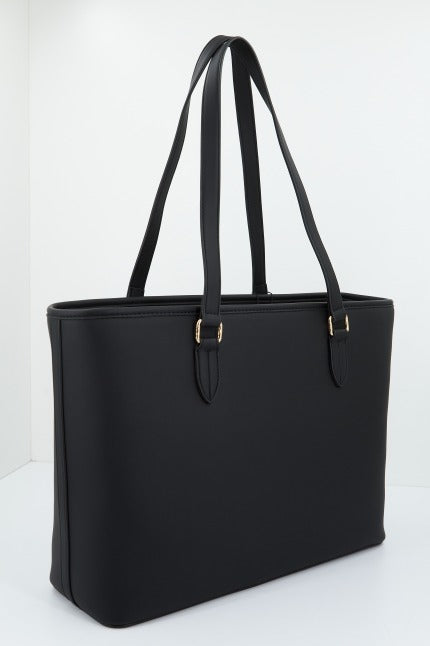 LOVE MOSCHINO BORSA PU en color NEGRO  (2)