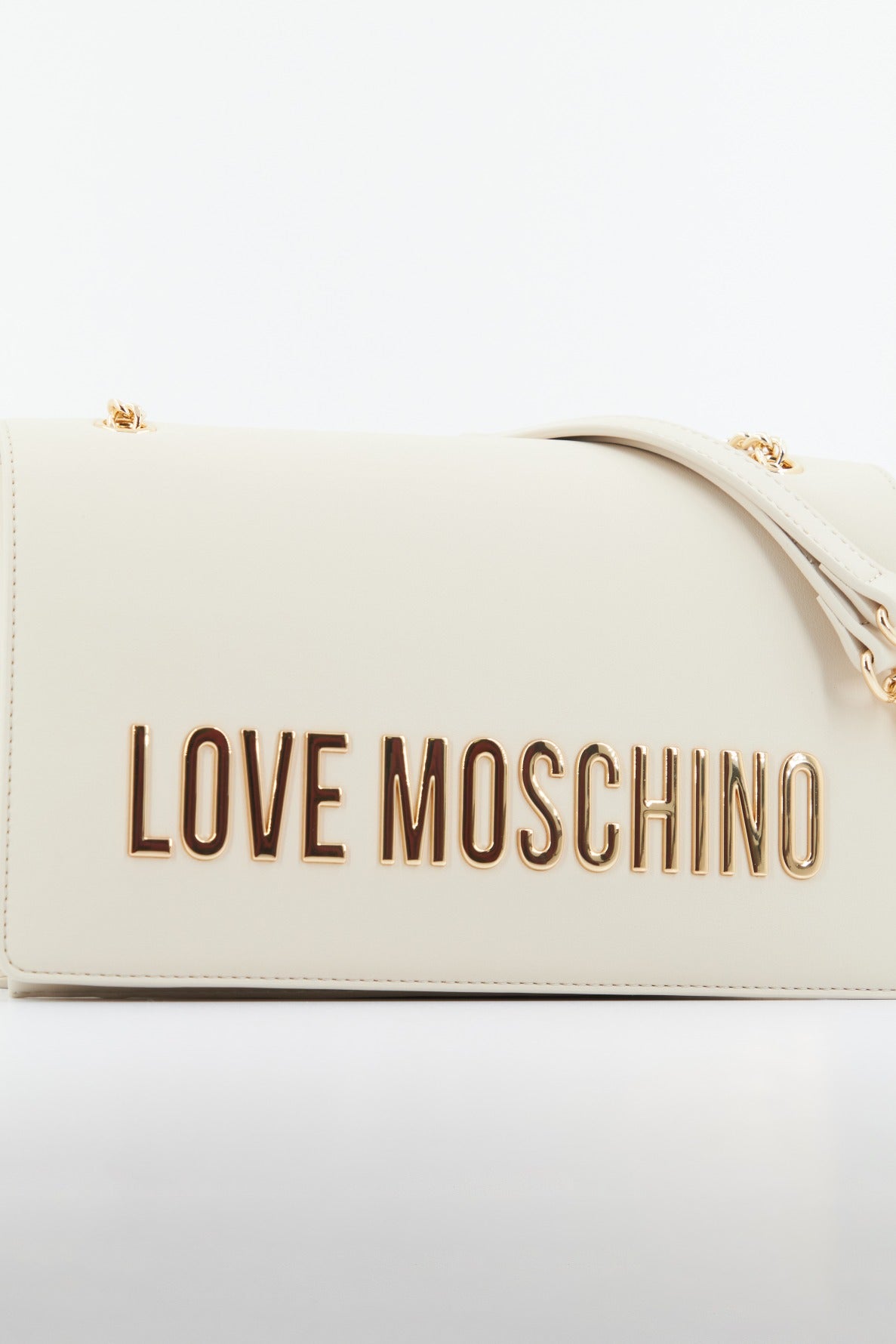 LOVE MOSCHINO BORSA PU en color BLANCO  (4)