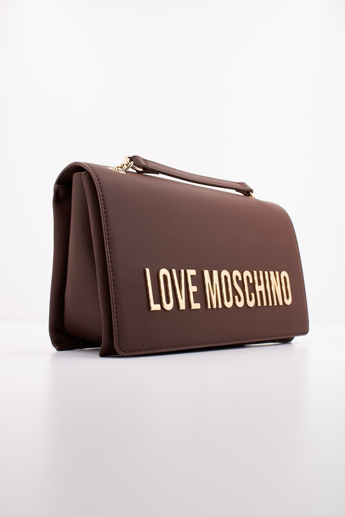 LOVE MOSCHINO BORSA PU en color BURDEOS  (2)