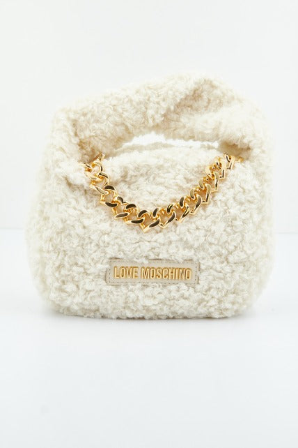 LOVE MOSCHINO BORSA SOFT en color BLANCO  (1)