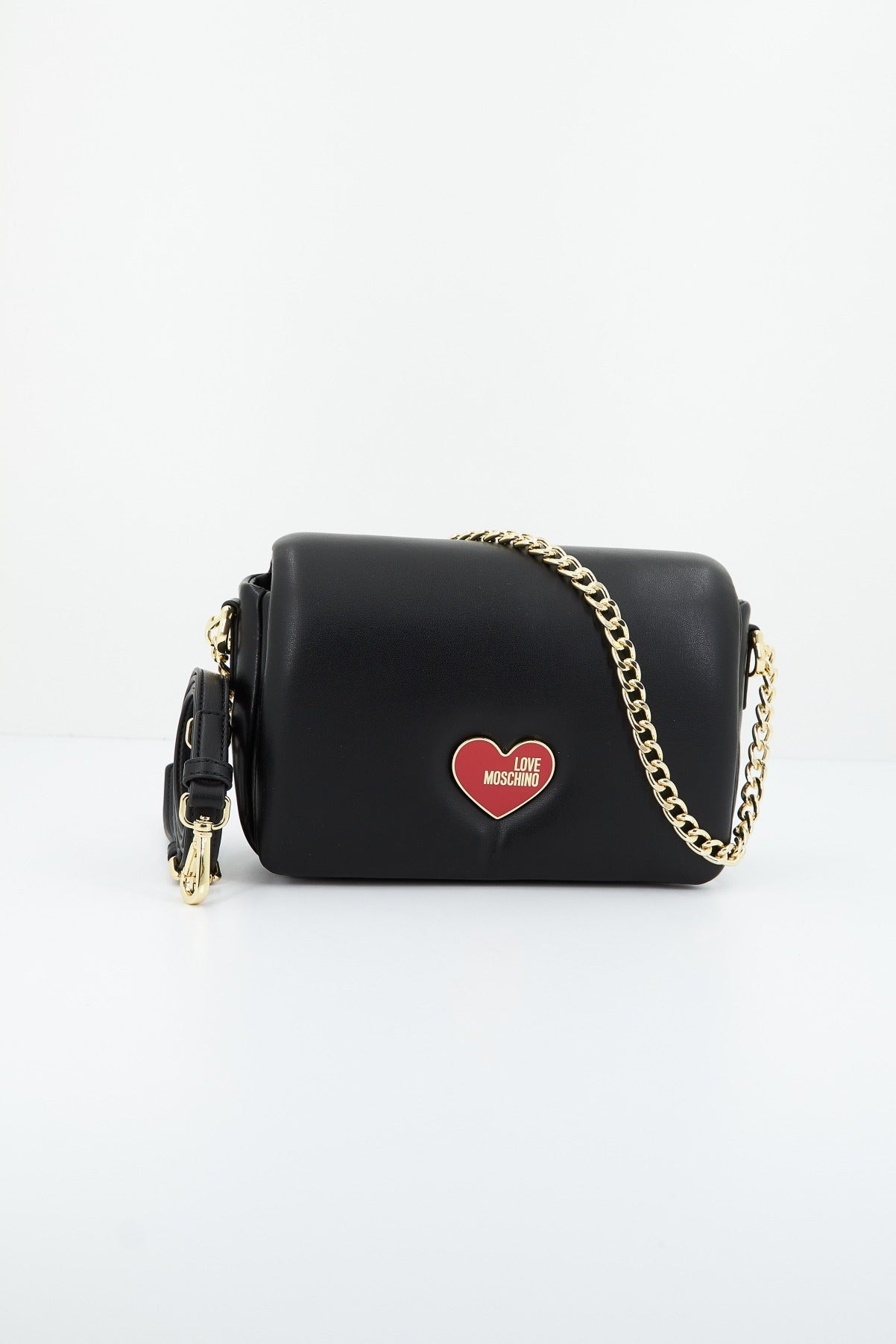 LOVE MOSCHINO BORSA PU en color NEGRO  (1)