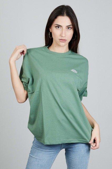 DICKIES  SUMMERDALE TEE SS W en color VERDE  (1)