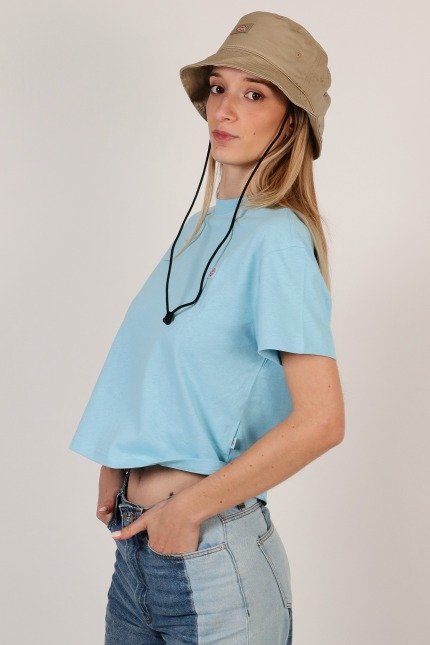 DICKIES OAKPORT BOXY TEE SS W en color AZUL  (4)