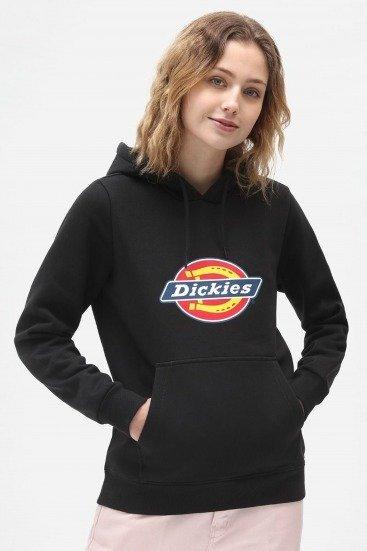 DICKIES  ICON LOGO HOODIE W en color NEGRO  (1)