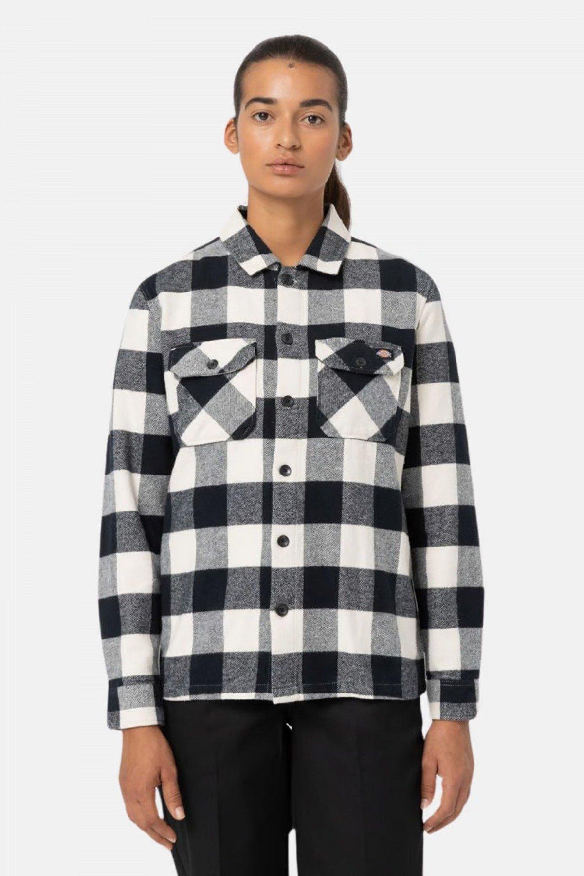 DICKIES NEW SACRAMENTO SHIRT en color BEIS  (1)