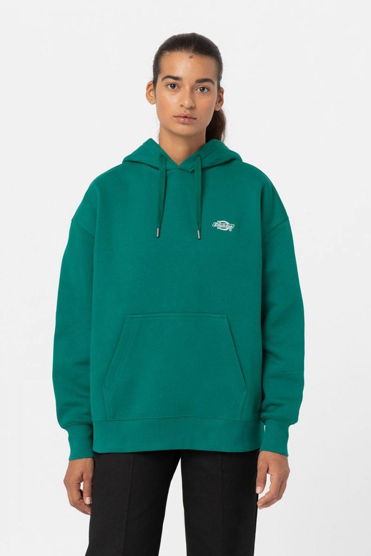 DICKIES SUMMERDALE HOODIE W en color VERDE  (1)