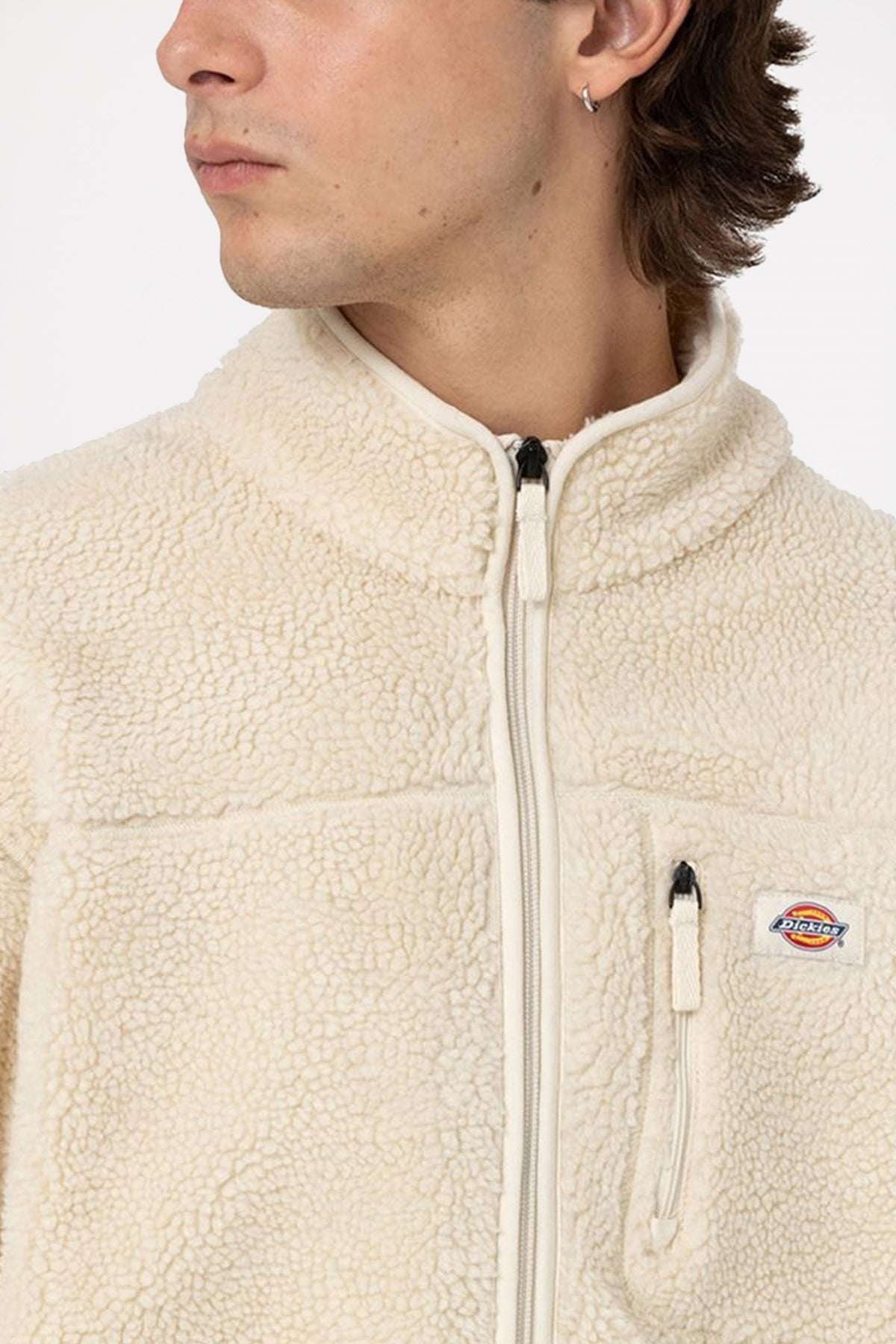 DICKIES MOUNT HOPE FLEECE WHIT en color BLANCO  (3)