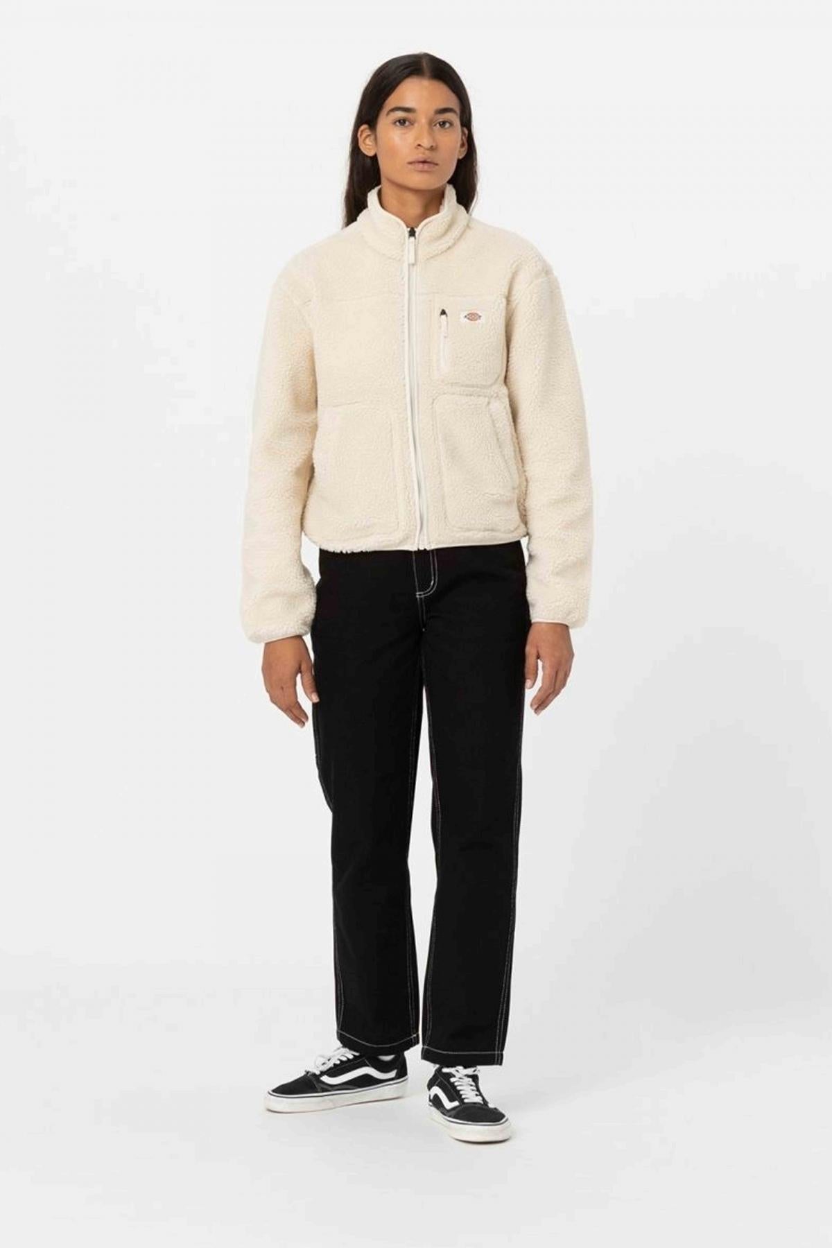 DICKIES MOUNT HOPE FLEECE W WH en color BLANCO  (4)