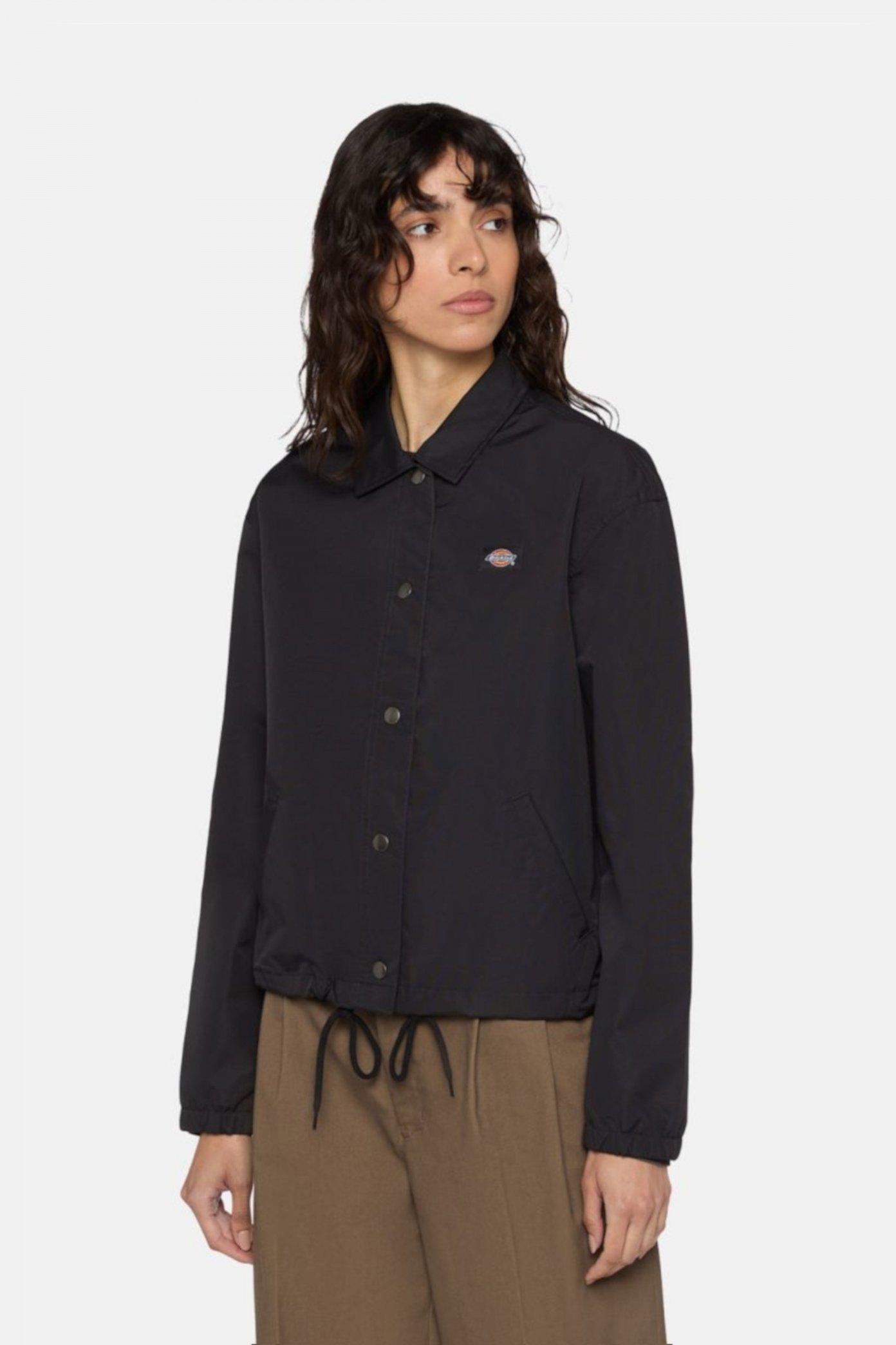 DICKIES OAKPORT CROPPED COACH en color NEGRO  (1)