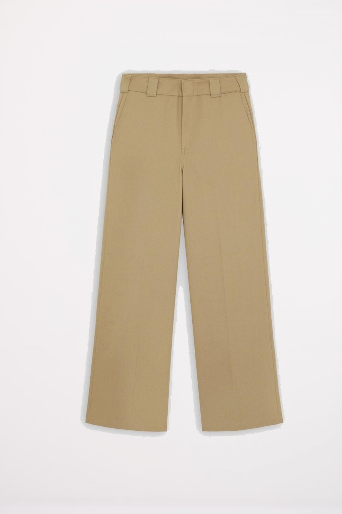 DICKIES  WIDE LEG PANT en color VERDE  (2)