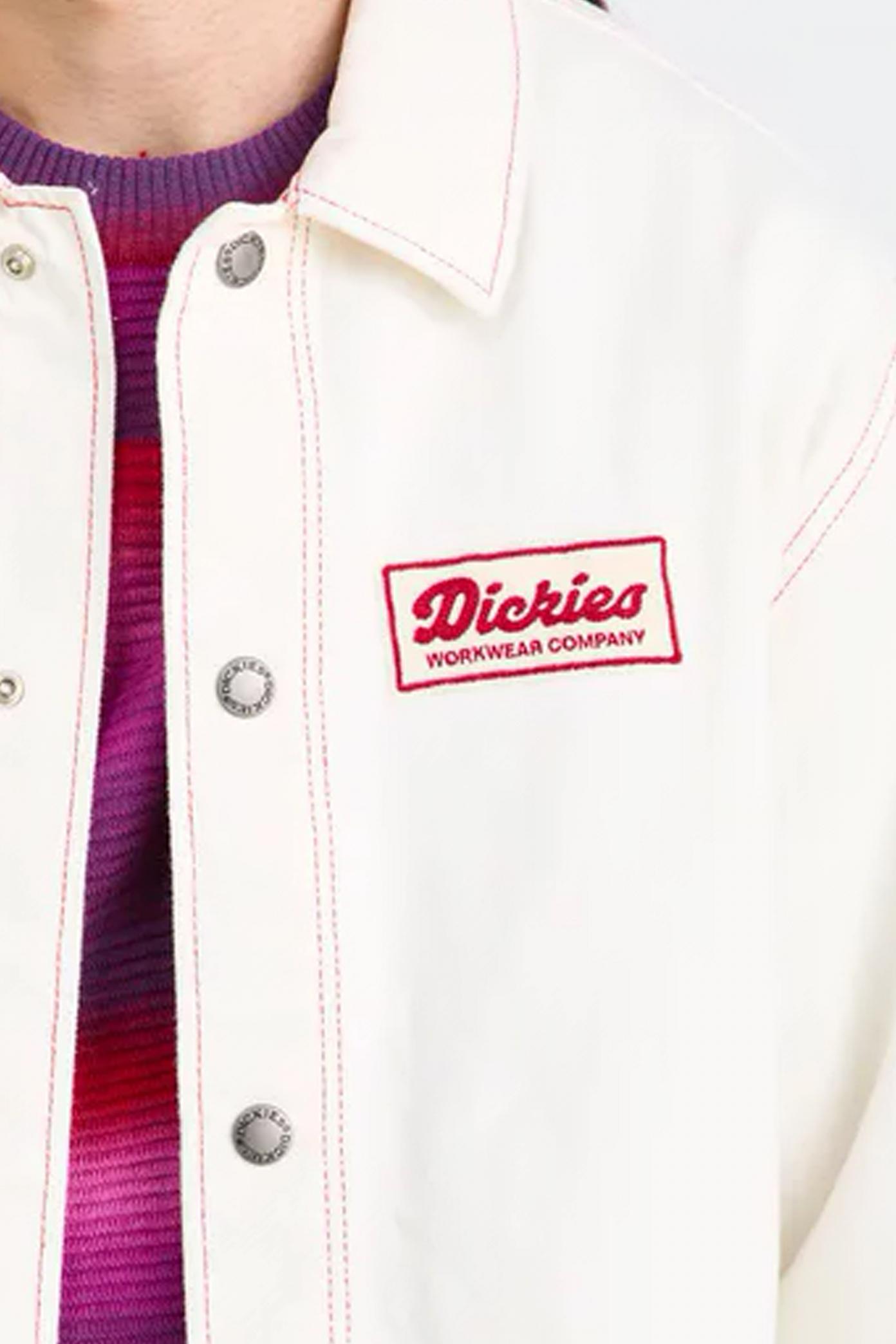 DICKIES LEWISTOWN DENIM JACKET en color BLANCO  (3)