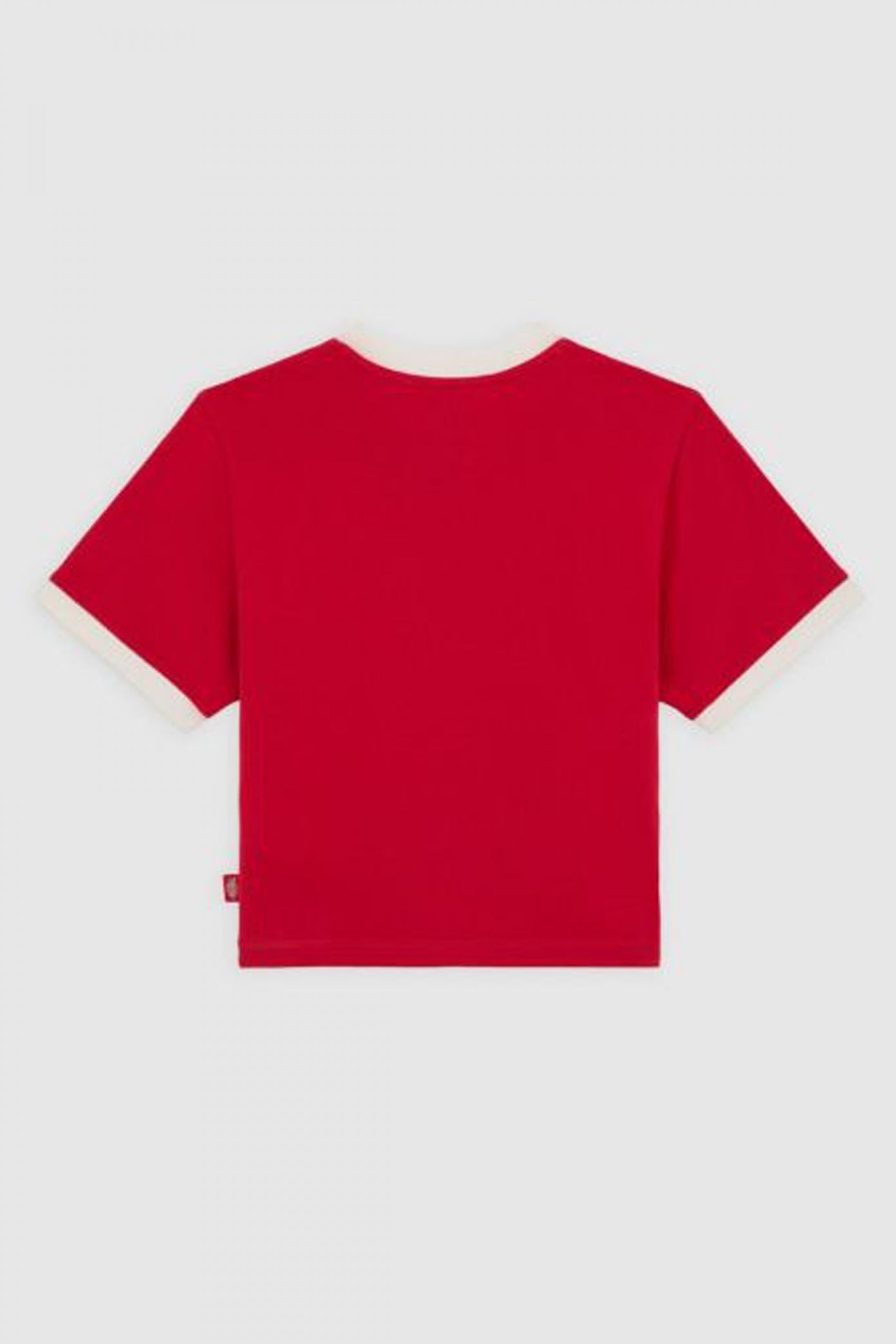 DICKIES DKAZIER LEWISTOWN RINGER en color ROJO  (3)