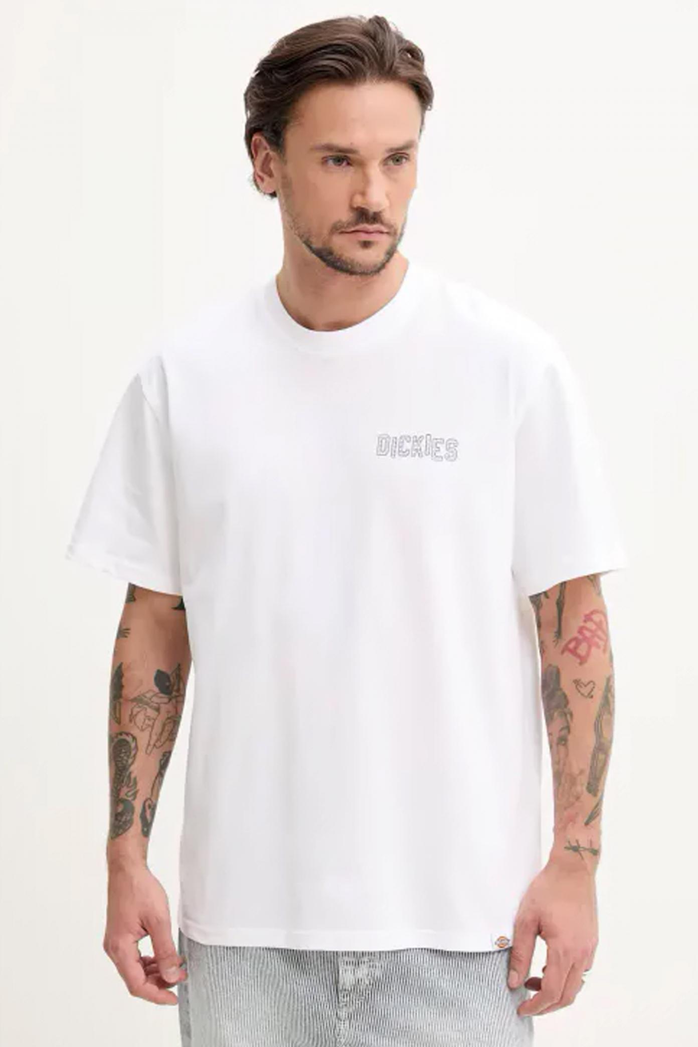 DICKIES BRICKLANE SS TEE en color BLANCO  (1)