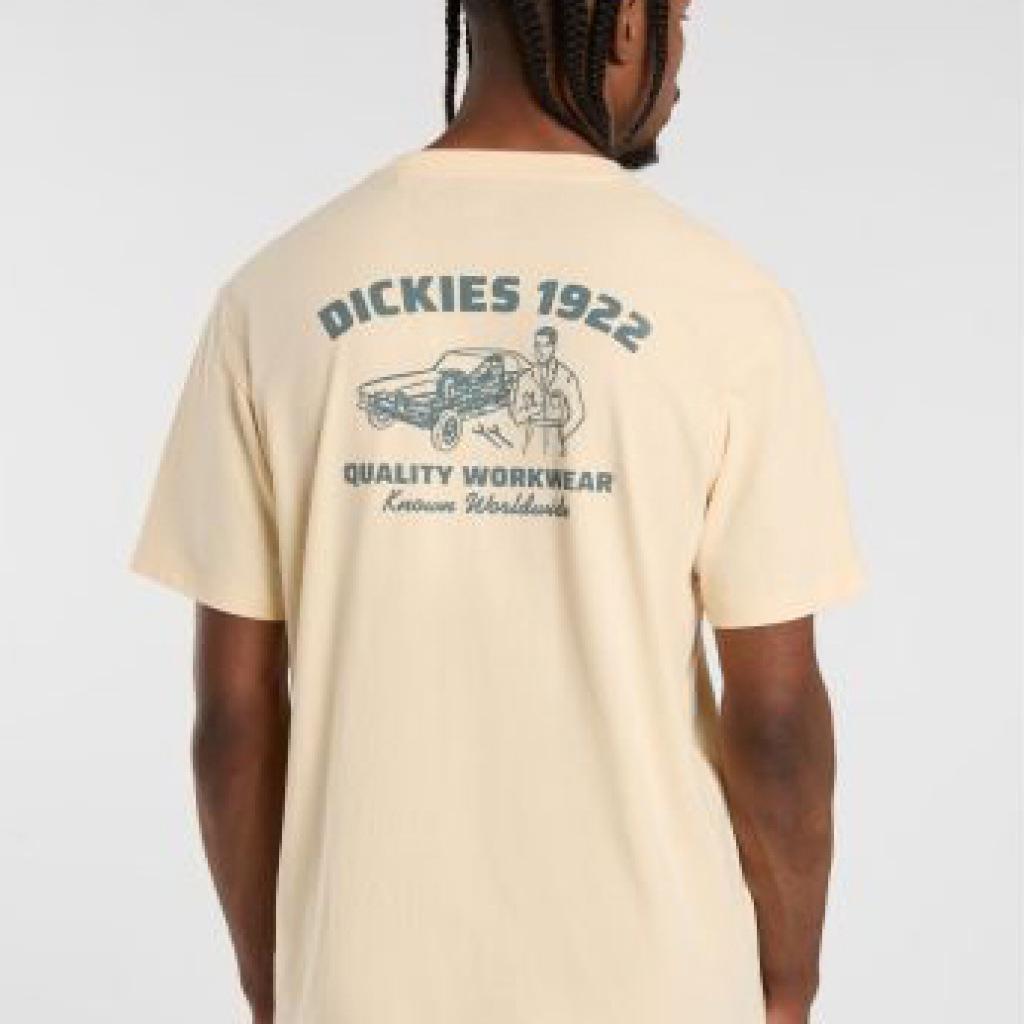DICKIES MECHANIC SS TEE CORN en color AMARILLO  (5)