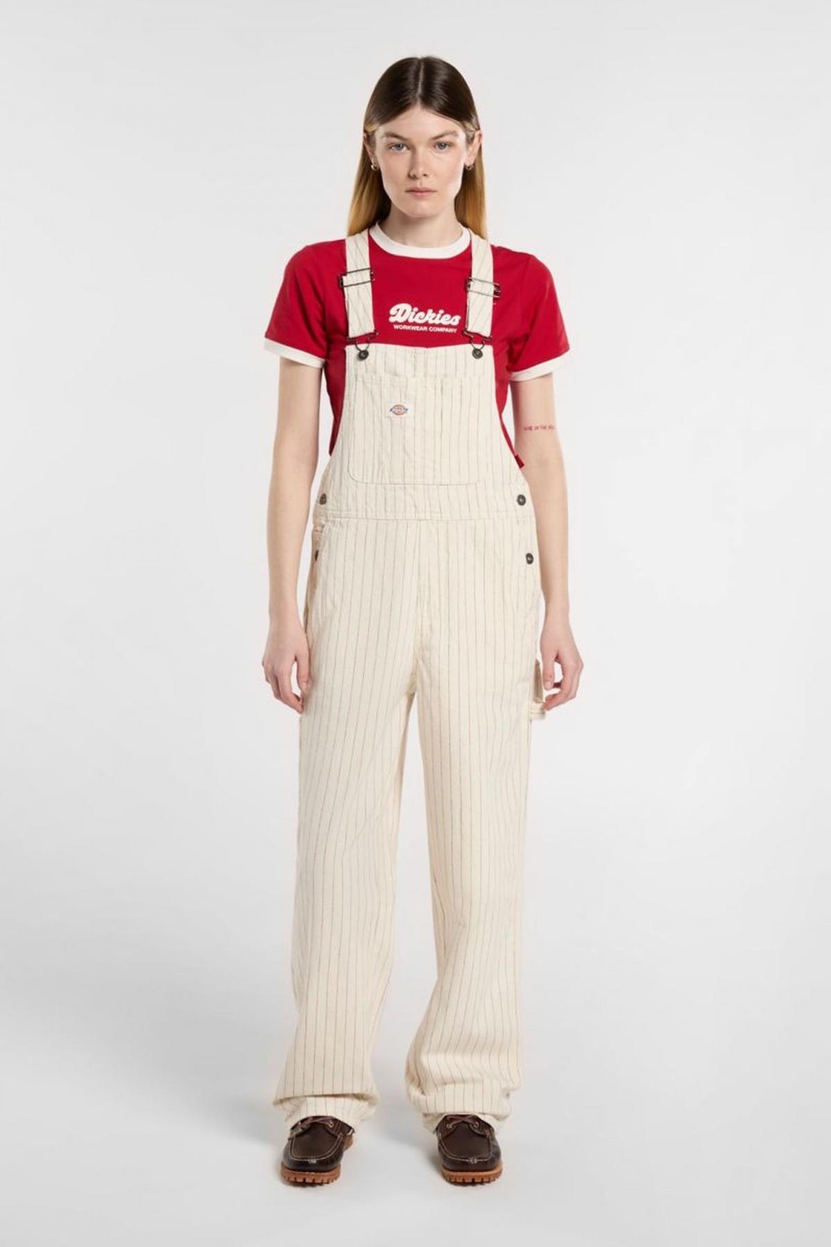 DICKIES SERVICE BIB en color BEIS  (1)