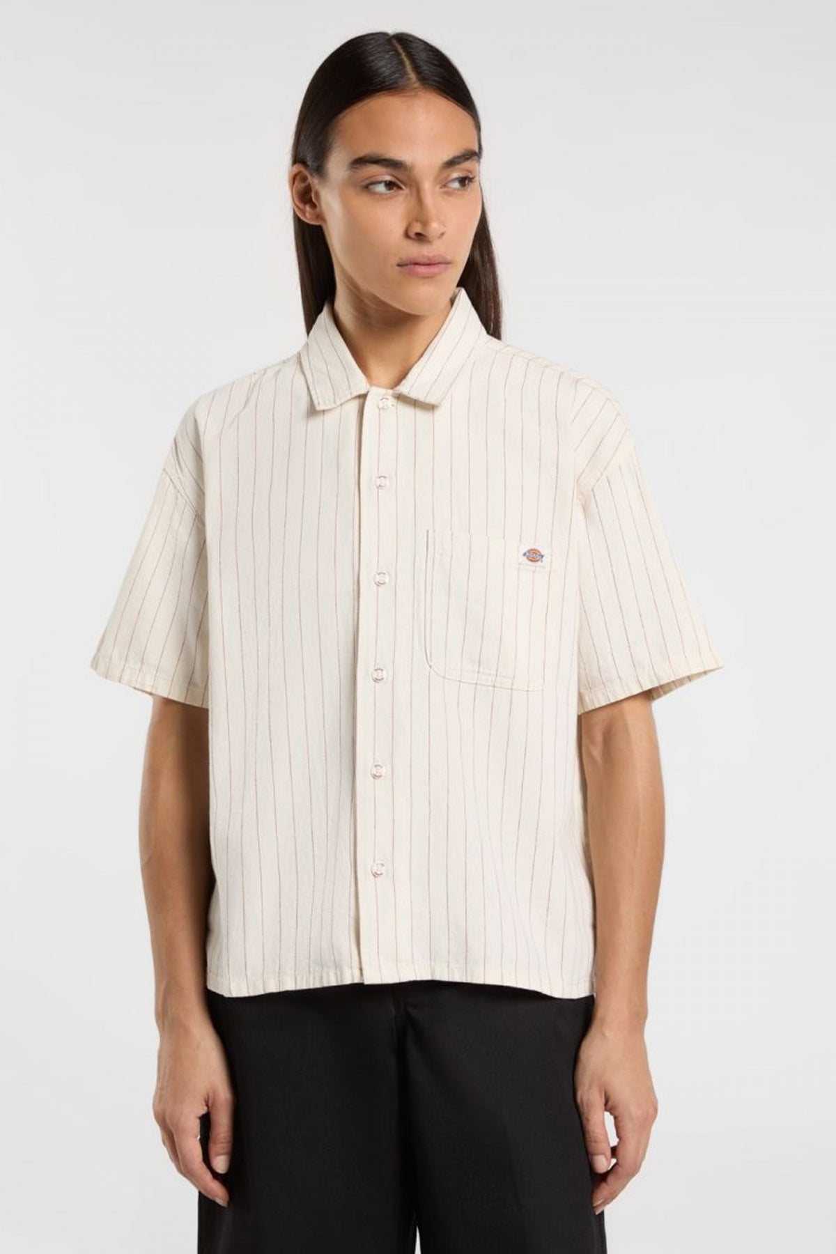 DICKIES SERVICE SS SHIRT en color BEIS  (1)