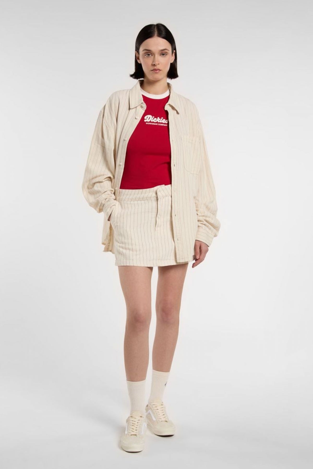 DICKIES SERVICE WORK SKIRT en color BEIS  (4)