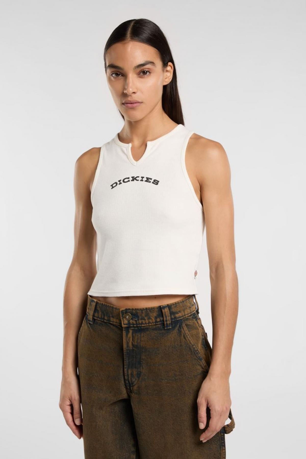 DICKIES NECK TOP en color BLANCO  (1)