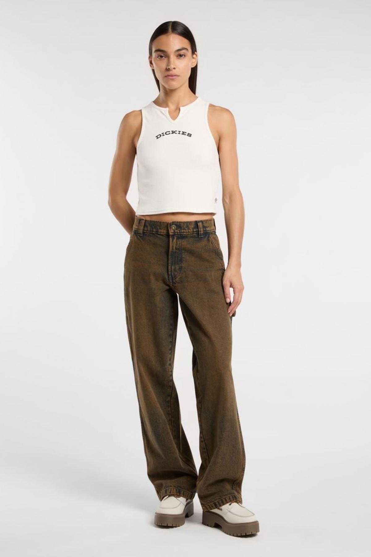 DICKIES NECK TOP en color BLANCO  (4)