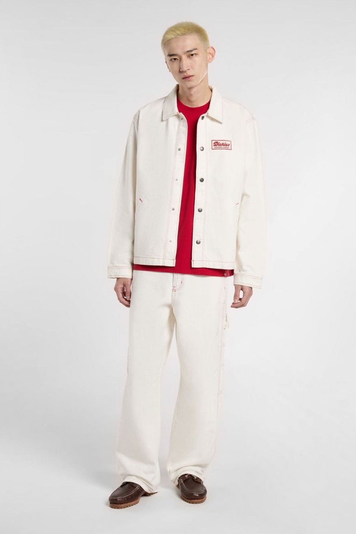 DICKIES  LOOSE DENIM PAINTER EG en color BLANCO  (4)