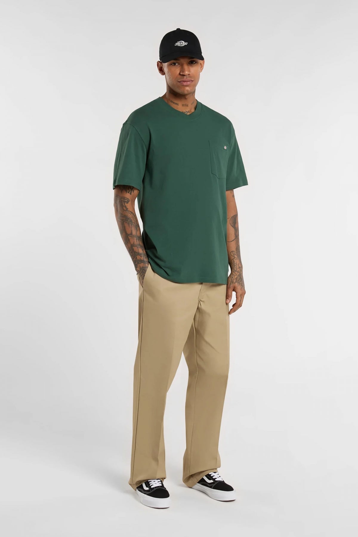 DICKIES LURAY POCKET en color VERDE  (4)