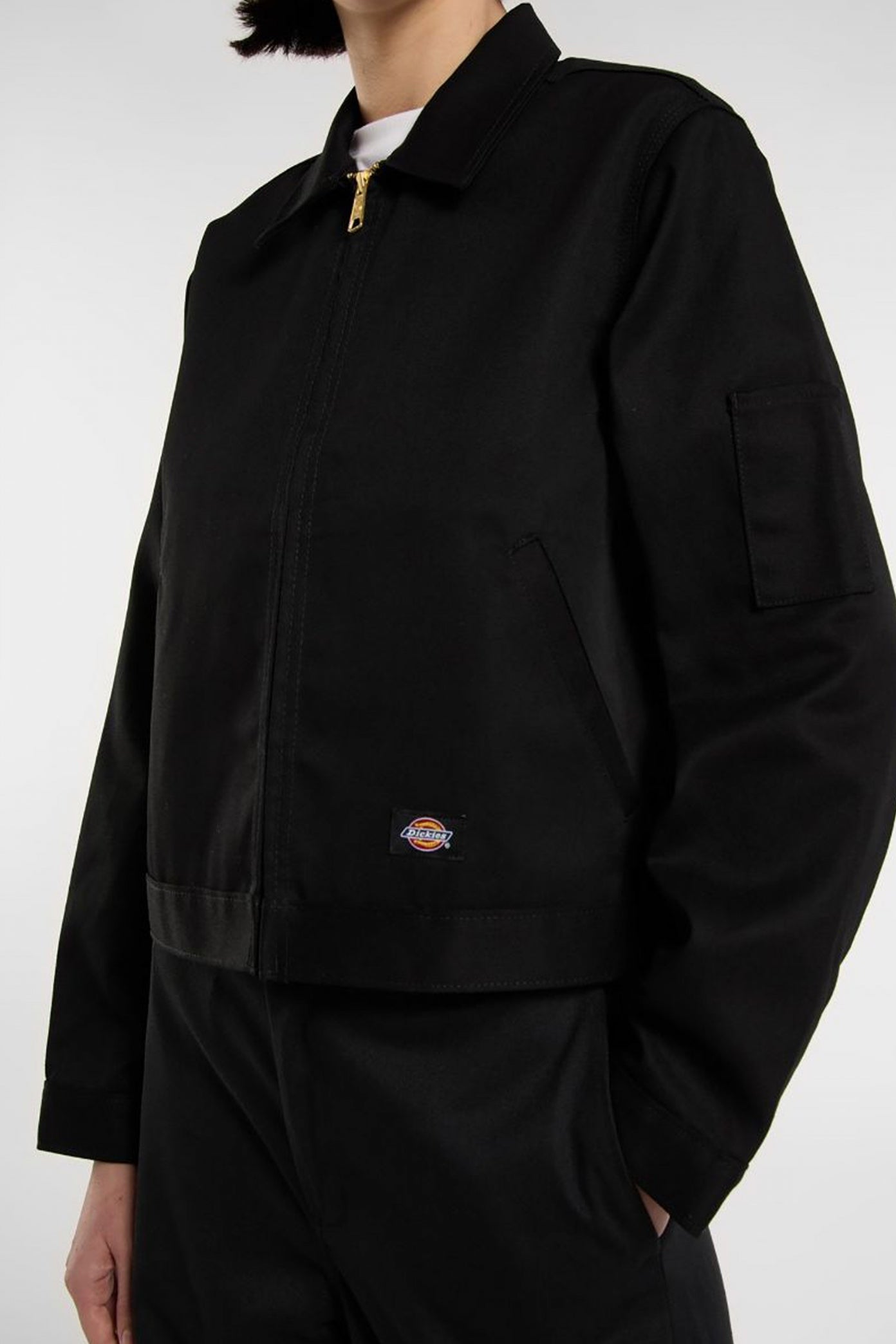 DICKIES UNLINED CROPPED en color NEGRO  (4)