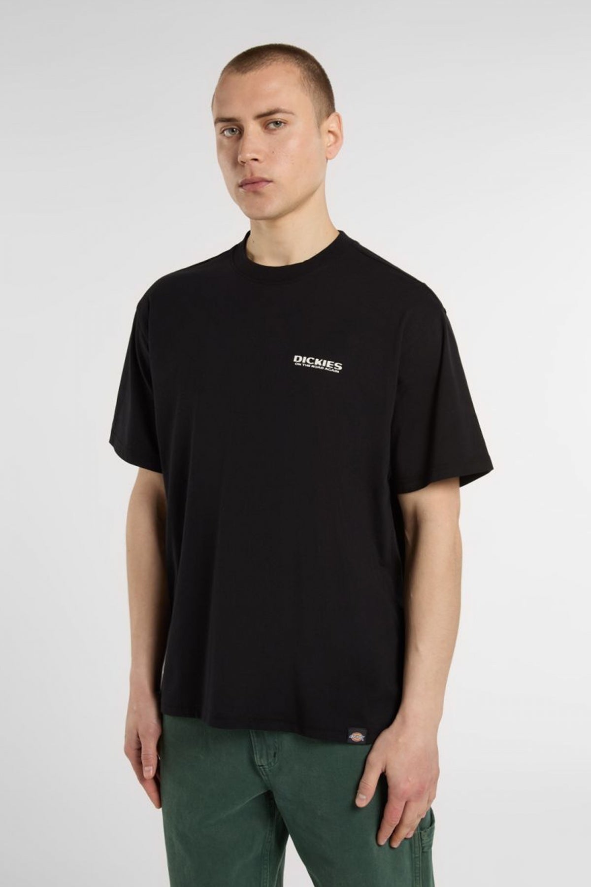DICKIES BURNS TEE SS en color NEGRO  (1)