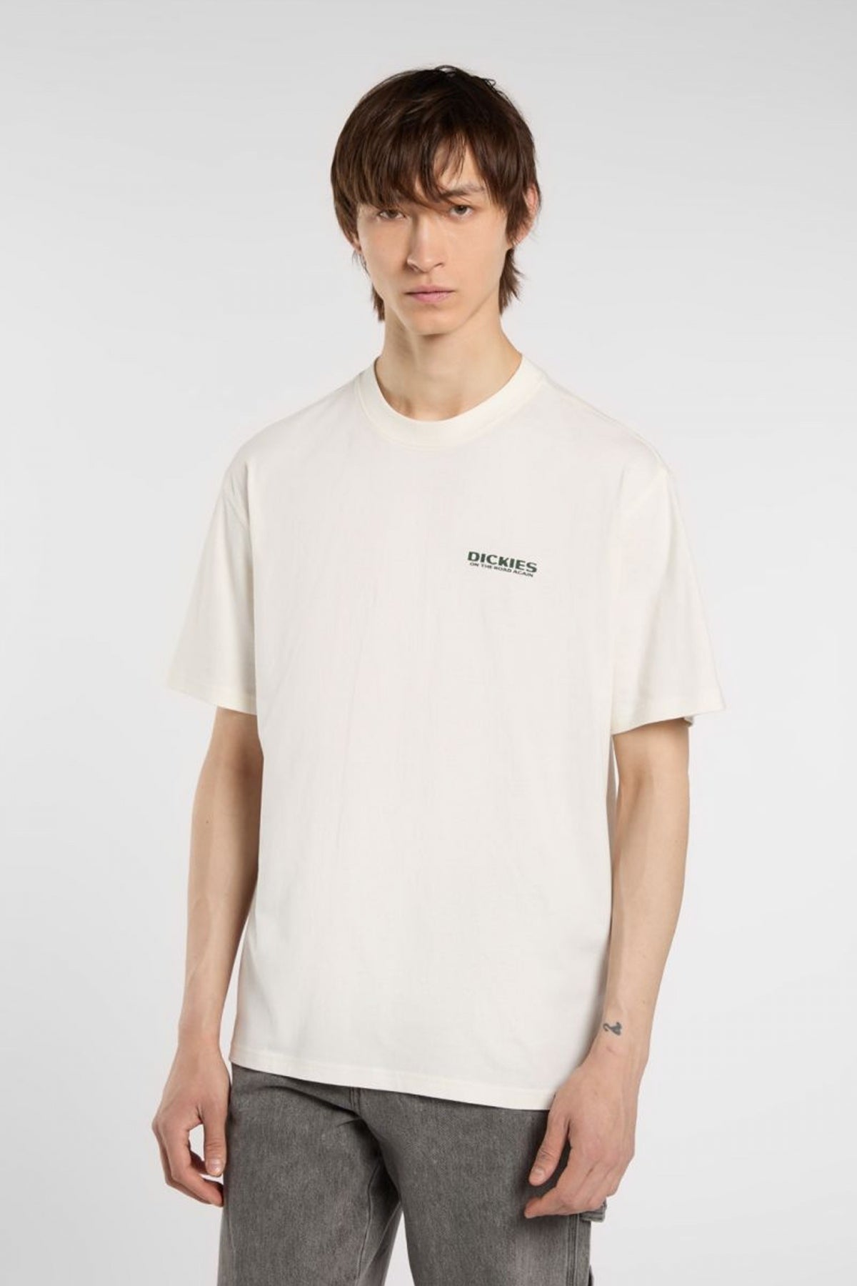 DICKIES BURNS TEE en color BLANCO  (1)