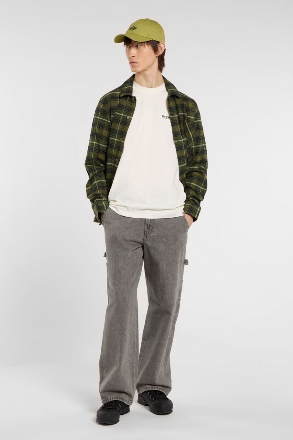 DICKIES BURNS TEE en color BLANCO  (4)