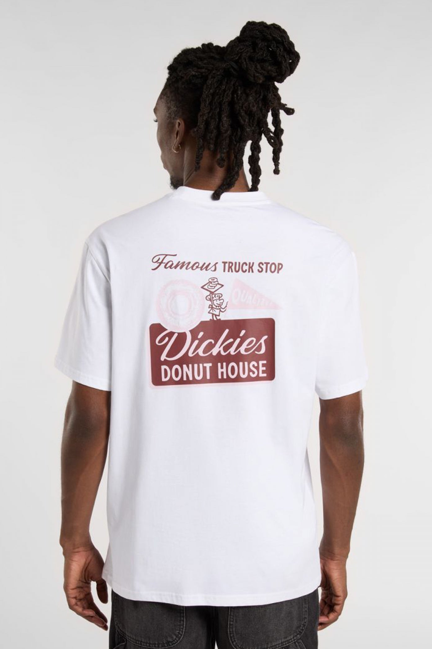 DICKIES DONUT HOUSE en color BLANCO  (2)