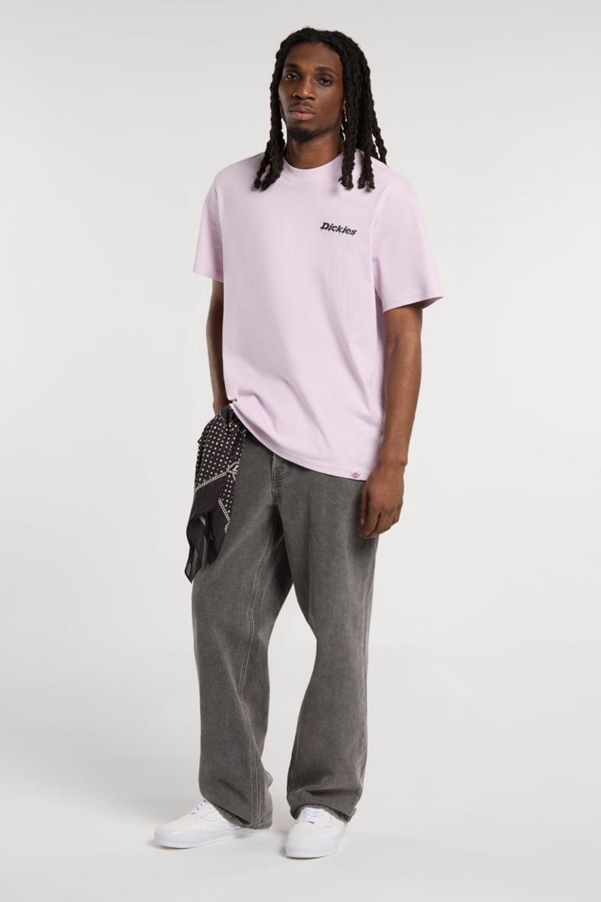 DICKIES  STATESVILLE TEE  en color ROSA  (4)