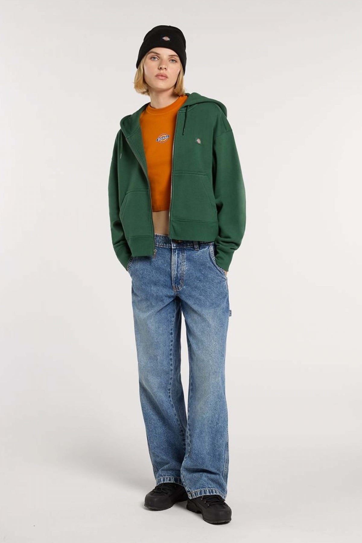 DICKIES OAKPORT ZIP en color VERDE  (4)