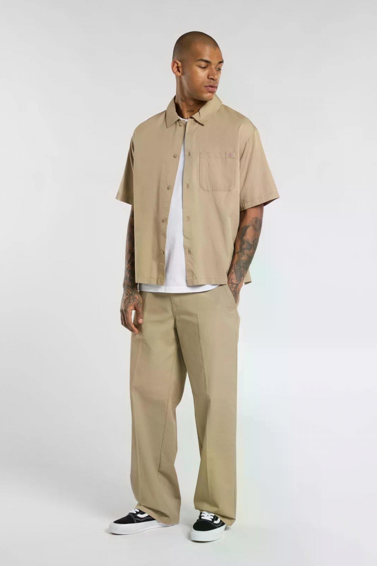 DICKIES  LOOSE en color MARRON CLARO  (4)