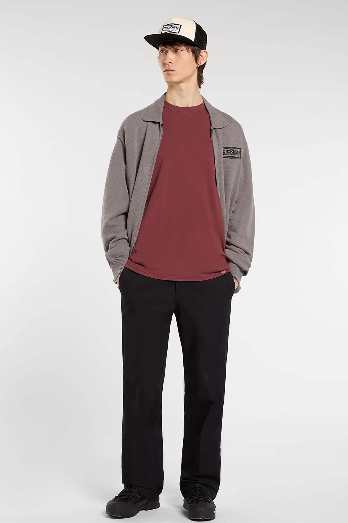 DICKIES DKABL  en color BURDEOS  (4)