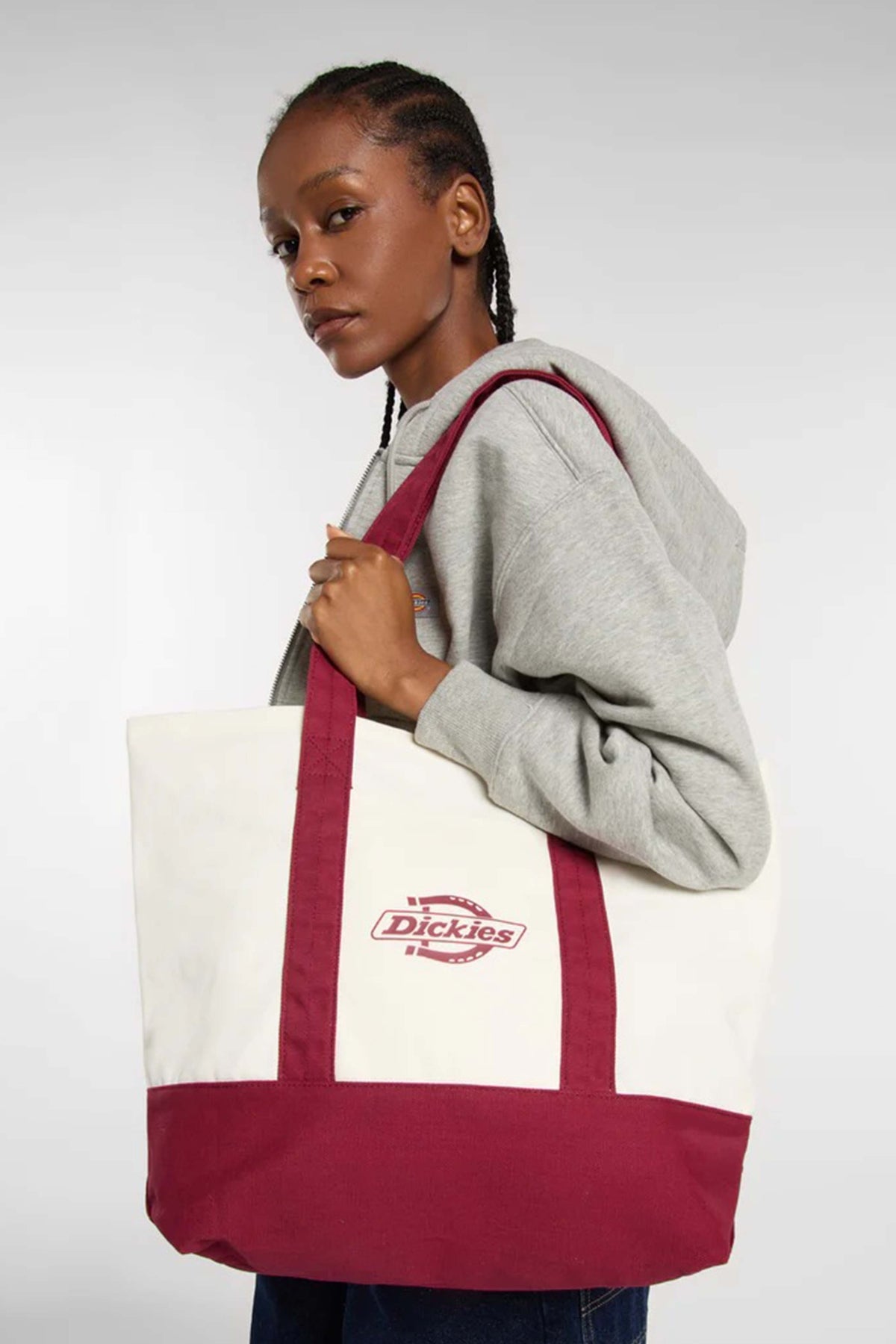 DICKIES CANVAS TOTE TIBET en color BLANCO  (5)